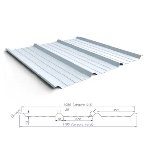 TELHA METALICA RT 35/1050